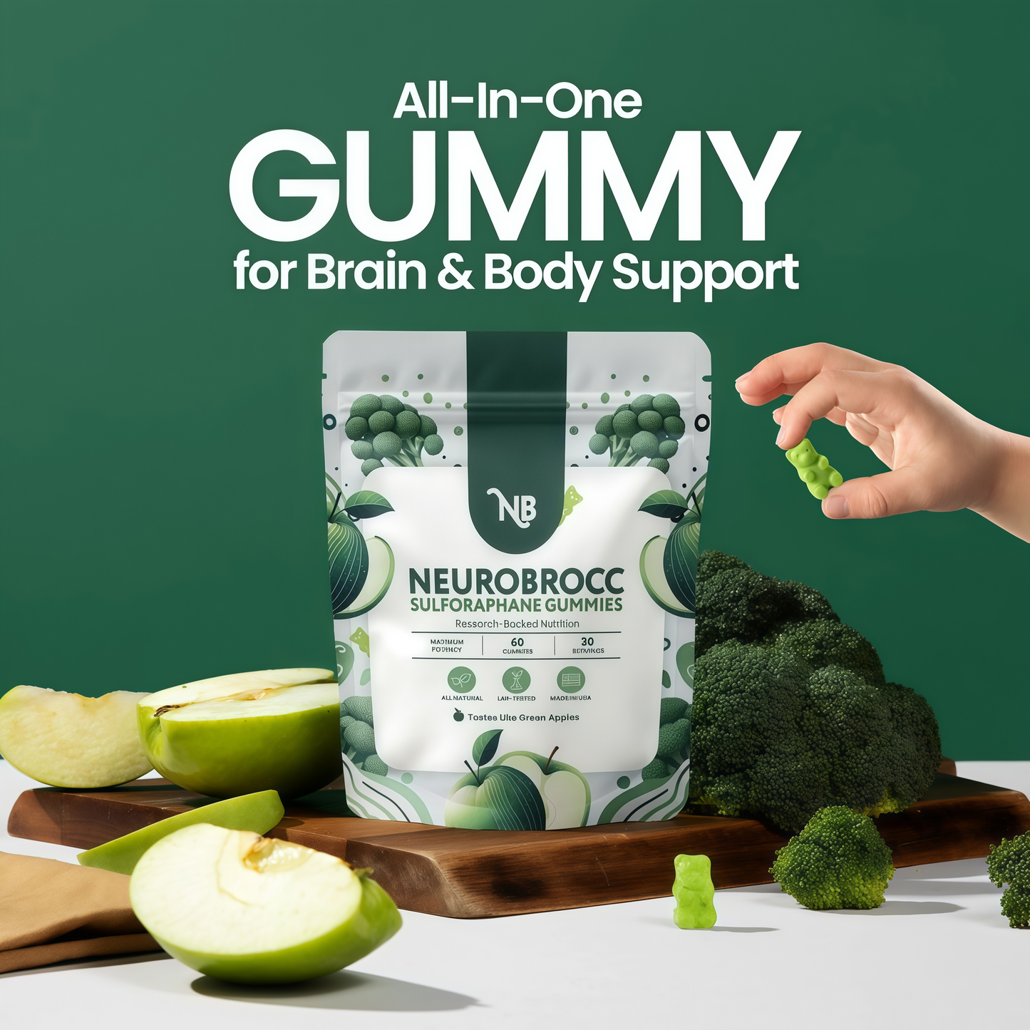 NEUROBROCC  SULFORAPHANE GUMMIES