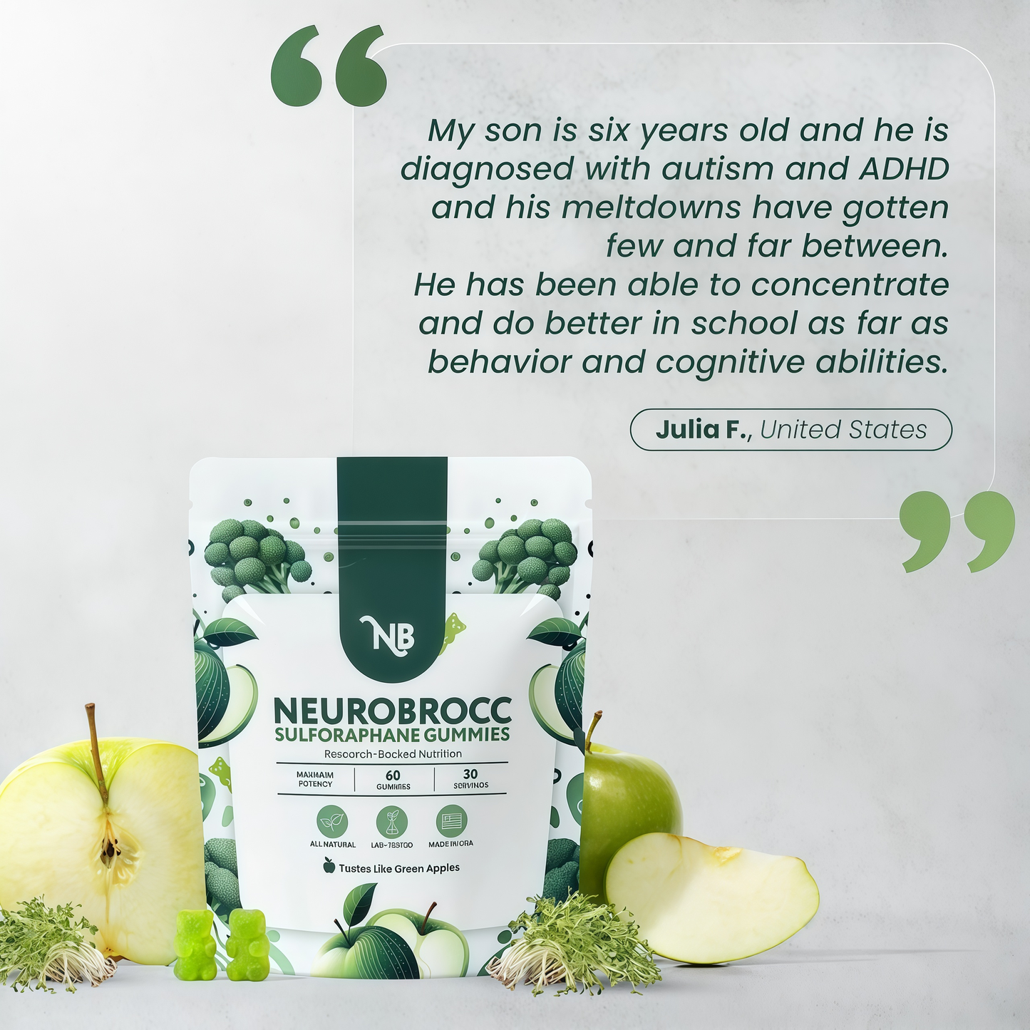 NEUROBROCC  SULFORAPHANE GUMMIES